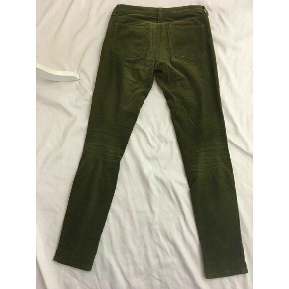 Car Mar LF Olive Green Corduroy Skinny pants - Picture 5 of 8